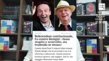 Benigni hai solo preso in giro gli italiani, non hai speso una parola in difesa della Costituzione