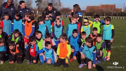 Jessy DEMINGUET et Yannis CLEMENTIA au FC Thaon BLF