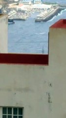 Incendio de una embarcación en Radazul