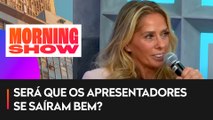 Adriane Galisteu coloca apresentadores do Morning para sambar