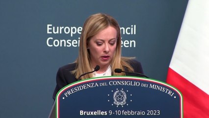 Vertice Ue, Meloni: "Contenta dei risultati italiani"