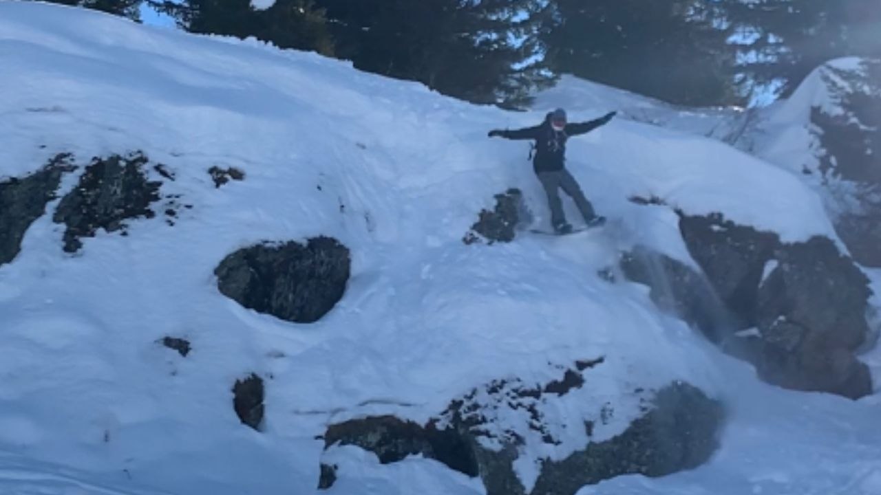 The accident that left this confident snowboarder with multiple injuries