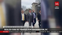 Dialoga Samuel García con miembros del Departamento del Tesoro de EU