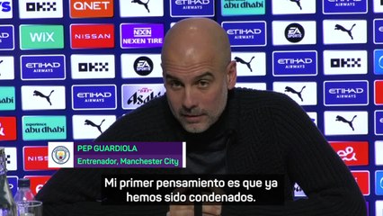Guardiola, sobre la acusación al City: "No me moveré de aquí, se los puedo asegurar"