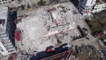 Kahramanmaraş'ta depremin etkileri böyle görüntülendi