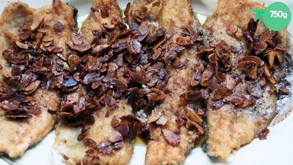 Filet de truite aux amandes