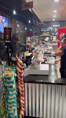 Angry Customers Vandalize Store Before Leaving