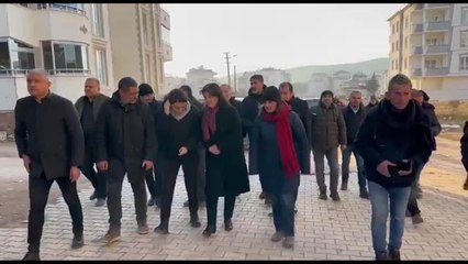 Pervin Buldan, Depremin Merkez Üssü Pazarcık'ta: "İlk İki Günde Hiçbir Şekilde Müdahalenin Yapılmaması da Kader Değildir.