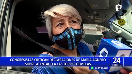 Congresista María Agüero: “Atentados a las Torres Gemelas no los hizo Al Qaeda, sino George Bush”