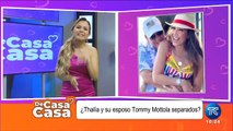 ¿Thalía y Tommy Mottola separados?