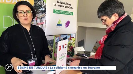 SEISME EN TURQUIE / La solidarité s'organise en Touraine