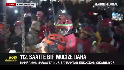 112. saatte bir mucize daha! Enkazdan böyle çıkarıldı