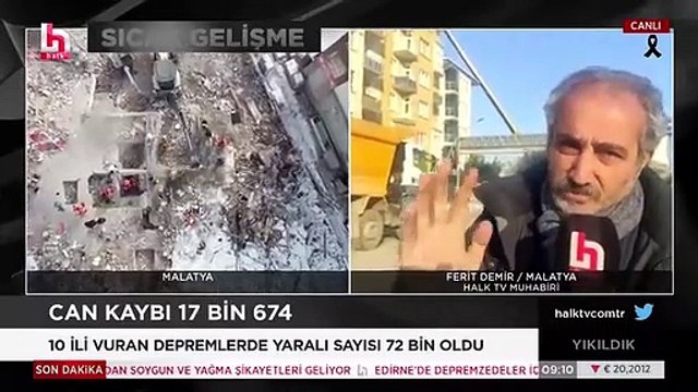 Deprem bölgesinde kurtarma çalışmalarını takip eden gazeteciye polis şiddeti: 'Polis arkamdan tekme attı'