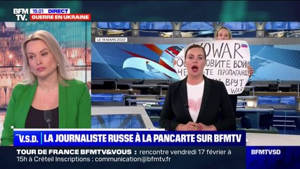 Marina Ovsyannikova: "Je pensais que j'allais me faire arrêter devant le studio"