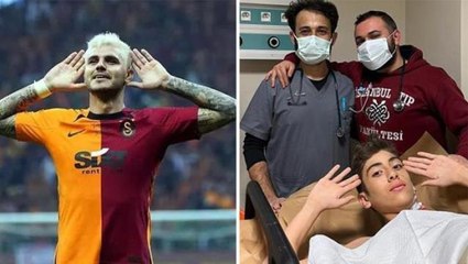 Icardi sözünü tuttu! Mucizevi şekilde enkazdan çıkan Kadir'in isteğini gerçekleştirdi