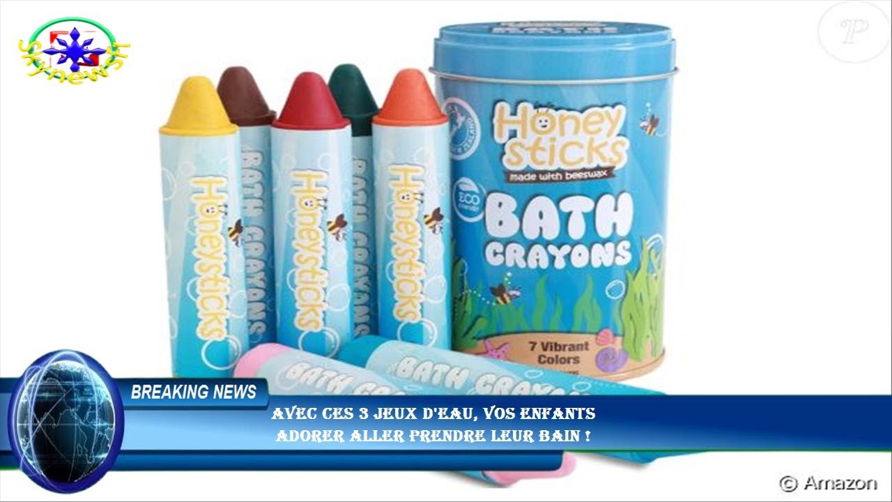 Avec ces 3 jeux d'eau, vos enfants  adorer aller prendre leur bain !