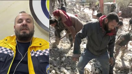 الخوذ البيضاء: لم نعثر على أي أحياء في مناطق شمال غرب سوريا اليوم
