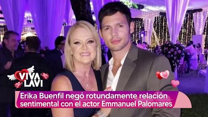 Así responde Erika Buenfil ante rumores sobre romance con actor 27 años menor que ella