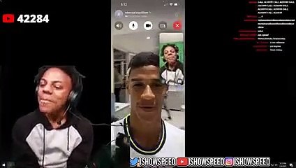 iShowSpeed Facetimes RECEBA