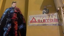 Sanremo, spuntano murales con Amadeus supereroe e 