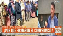 Alcalde de Calamarca iba a ser ‘‘chicoteado’’ si intervenía en la confrontación de funcionarios de la Aduana