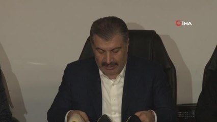 Bakan Koca: "Hatay'da vefat edenlerin sayısı 6 bin 205"