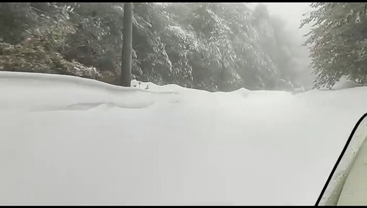 Strade inaccessibili per la neve in Sicilia: in arrivo spazzaneve dalla Calabria