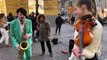 “Dance Monkey” in Italy - Karolina Protsenko Violin & Daniele Vitale Sax