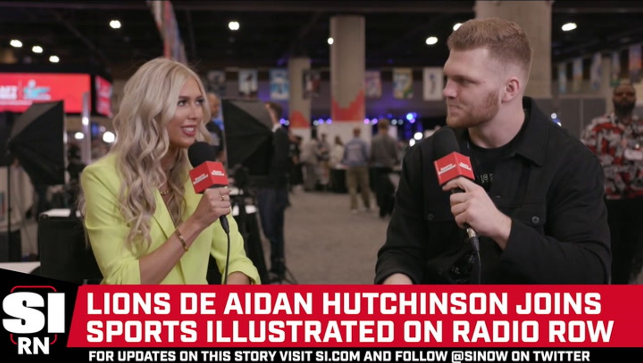 Aidan Hutchinson Talks Dan Campbell, NFL Stadiums & Jim Harbaugh