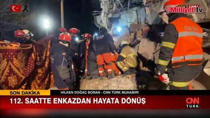 115. saatte umut dolu bir haber daha geldi