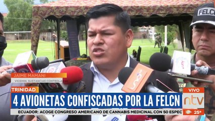 Cuatro avionetas fueron confiscadas por la FELCN en los últimos días en Beni