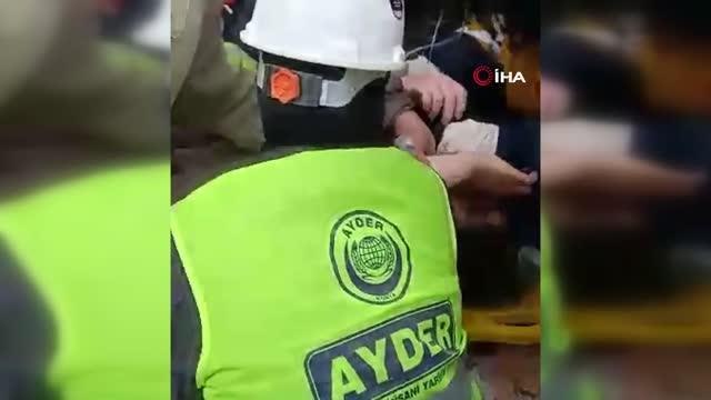 Depremin 102. saatinde inanılmaz kurtuluş: 27 yaşındaki genç kız kurtarıldı