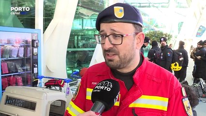 Equipa portuguesa já está a operar em missões de salvamento na Turquia