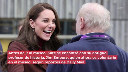 El dulce reencuentro de Kate con alguien que fue muy especial en su juventud