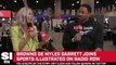 Myles Garrett Joins SI on Radio Row Ahead of Super Bowl LVII