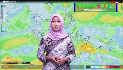 Prakiraan Cuaca 34 Kota Besar di Indonesia 11 Februari 2023