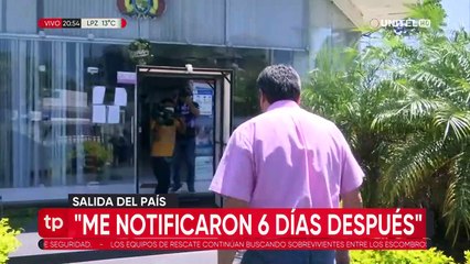 Jerjes Justiniano señala que la Fiscalía no quiso recibir un memorial donde justifica su ausencia