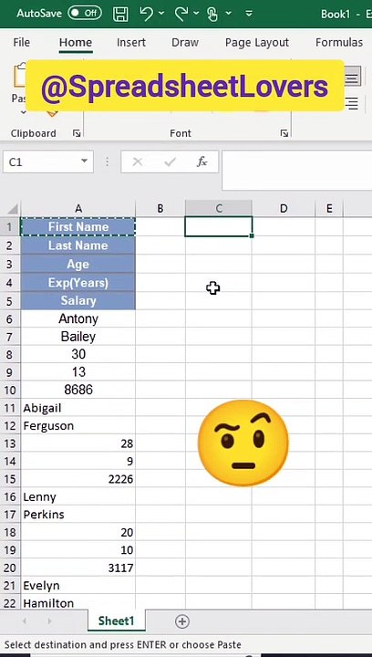 wraprowrs function excel | Excel for beginners | Excel interview questions #shots #excel #wraprows
