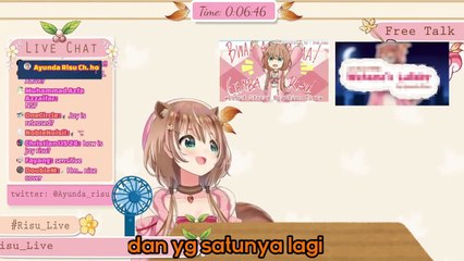 [ Hololive sub indo ] Risi minyinyir