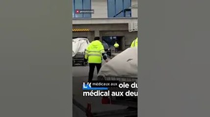Lutte contre une crise sanitaire Livraison d'aide humanitaire et de matériel médical en Turquie