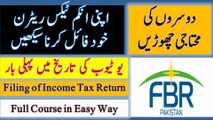 How to file Income Tax Return online in iris fbr || irs tax filer || Income tax 2022 fbr
