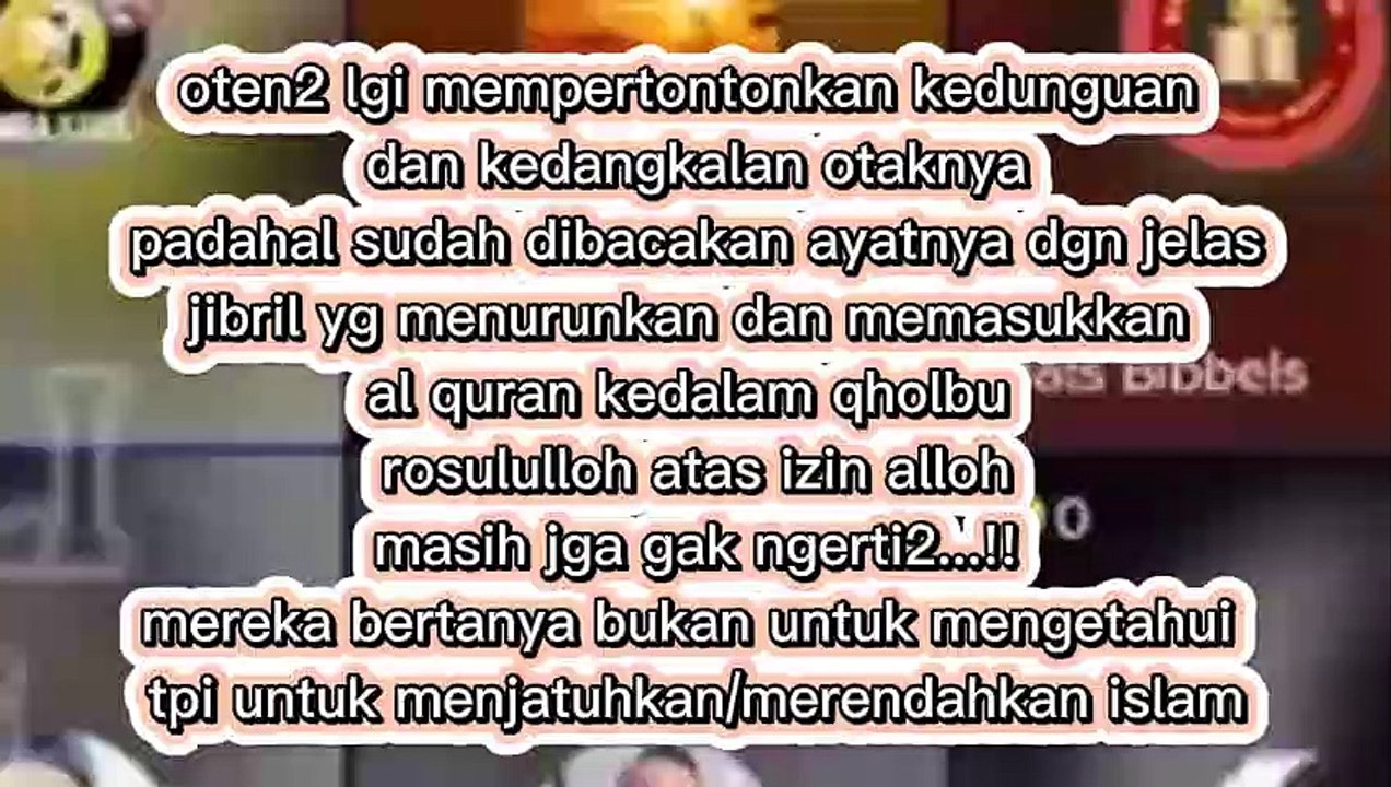 mereka yg bertanya, tpi gak berani memberi kesempatan orang untuk menjawab dan menjelaskan....wkwkwk