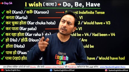 English Speaking Course Day 54 by Spoken English Guru