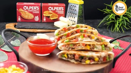 Tex-Mex Quesadillas Recipe by Food Fusion
