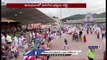 Huge Devotees Rush At Tirumala Tirupati Temple _ 24 Hours Wait Time For Darshan _ V6 News