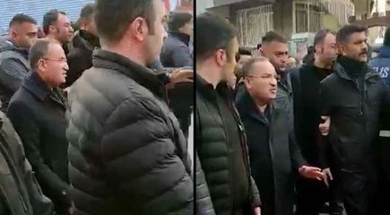 Bakan Bozdağ Diyarbakır’da yuhalandı