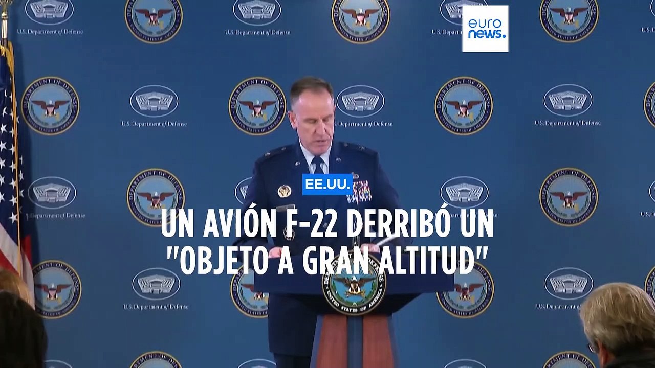 EE. UU. derribó un segundo "objeto" volador cuando sobrevolaba Alaska