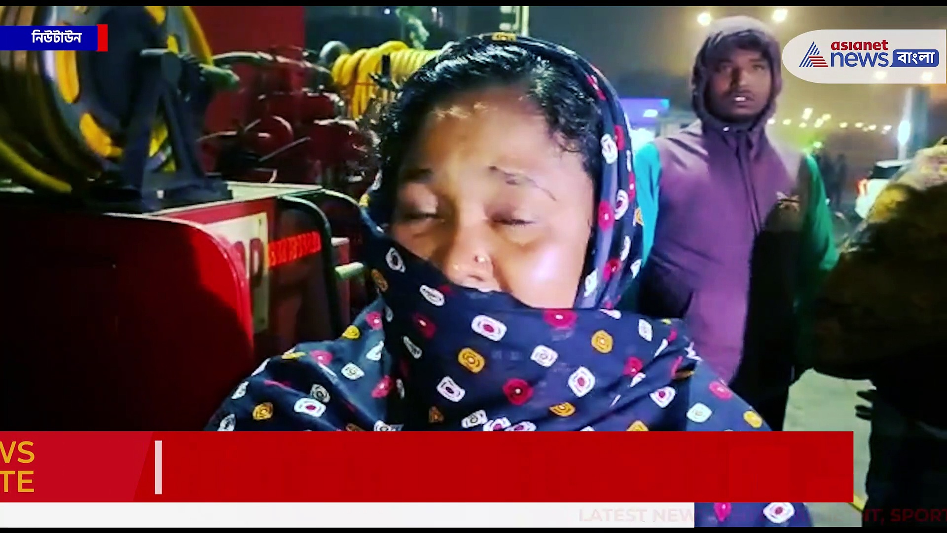 ভোর রাতে নিউটাউনের শাপুরজির মোড়ে বাজারে ভয়াবহ আগুনে পুড়ে ছাই ১৫ টি দোকান