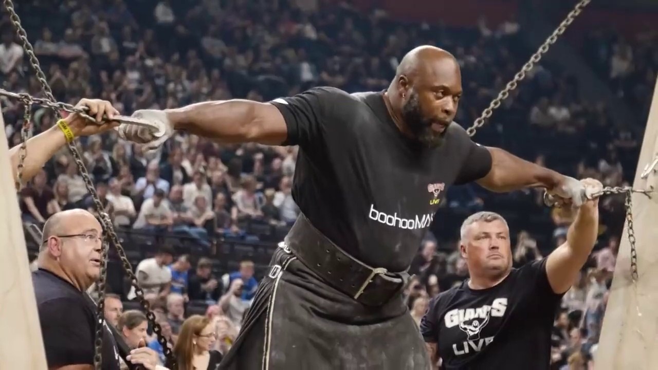 Felix beats his own HERCULES HOLD WORLD RECORD!