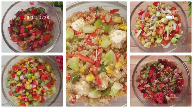 5 झटपट और आसान सलाद वजन कम करने के लिए | 5 Salad Recipes for Weight Loss {2023}